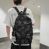 24 New cartoon printed large-capacity junior high school students' male and female school bags, fashionable casual backpacks