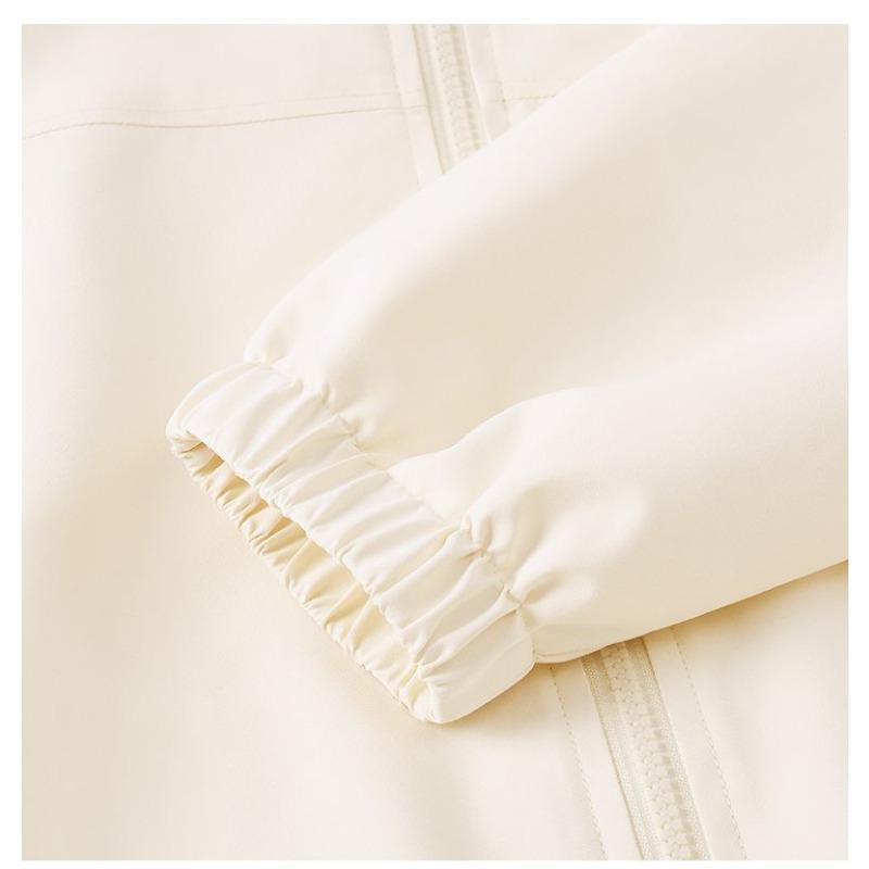 Women Workwear Windproof Waterproof Hiking Jacket Spring Autumn Outdoor Coat Petite Travel Clothing