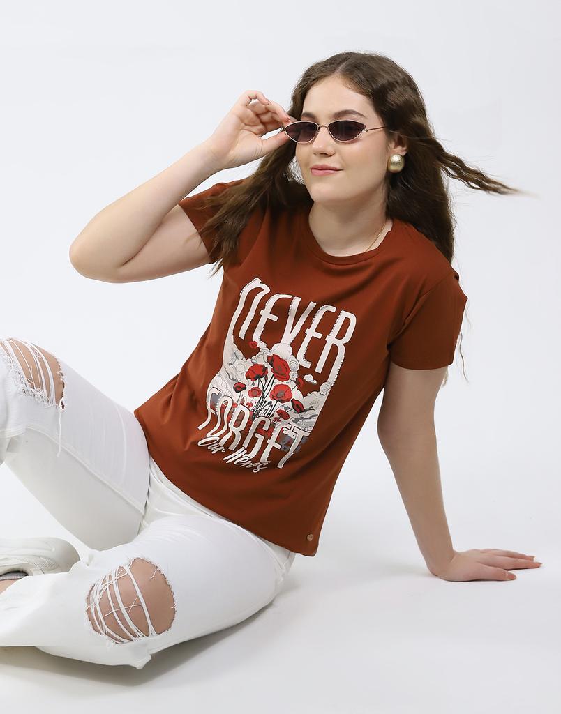 MONTE CARLO Damen Rundhals-Oberteil mit halbem Ärmel