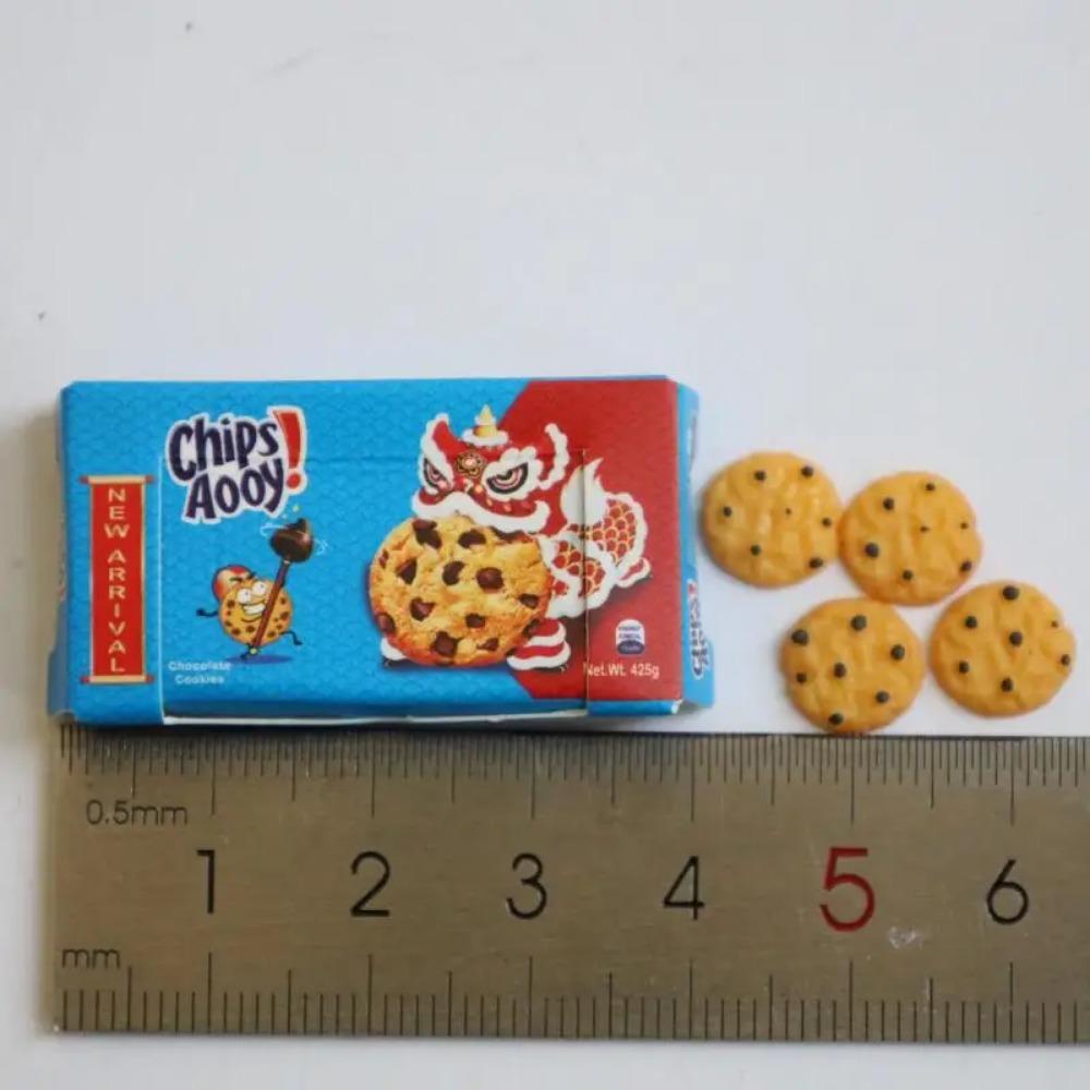 

Новый Миниатюрный Кукольный Домик Милое Печенье Бисквит С Коробкой Симуляция Мини Еда для Барби OB11 Кухня Кукольные Аксессуары Игрушка