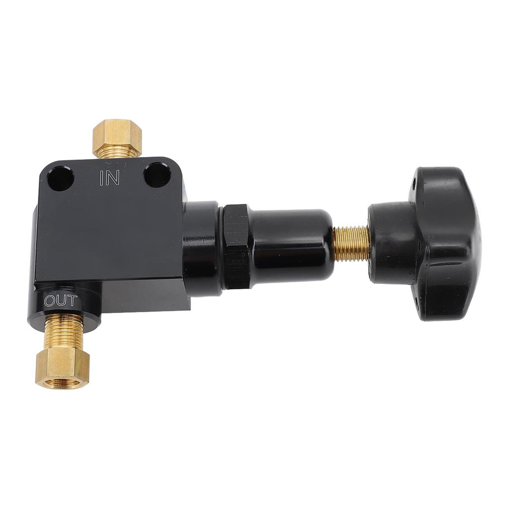 Adjustable Brake Proportioning Valve Knob Style 100‑1000PSI 1 8‑27 NPT Brake Bias Valve Pressure Regulator