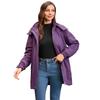 Women's Detachable, Windproof, and Warm Hiking Jacket for Autumn and Winter – A Versatile and Stylish Casual Outerwear.