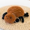 Cute Bee Pendant Plush Caterpillar Keychain Charm