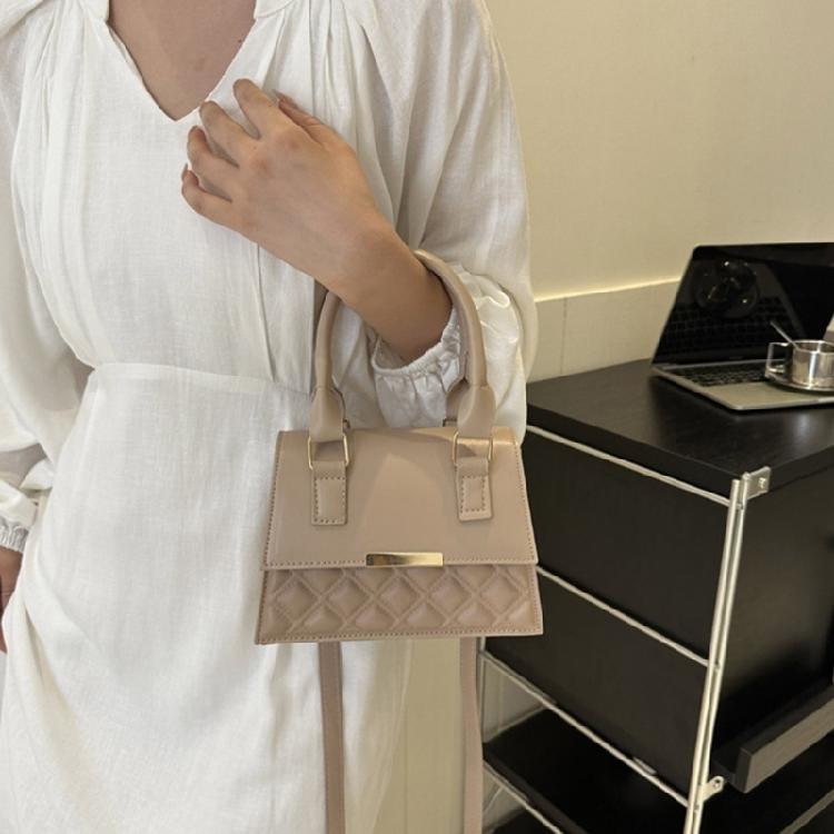 Unique Square Bag for Fashionistas Practical and Stylish PU Shoulder Bag Handbag