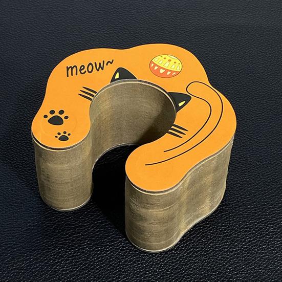 Yousheng Cats Accordion Scratcher Magnetic Accordion Cat Scratching Board with Bell Ball Interactive Foldable Funny Scratcher for Indoor Cats Mental