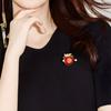 New Gift Creative Red Lucky Bag Brooch Women'S Spring Festival Decoration High-End Suit Accessories Sweater Pin