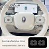 Car Steering Wheel Glue Button Stickers Cover Decorative Stickers Protective Decals Accessories For GWM Ora 5 2025 2026 2027
