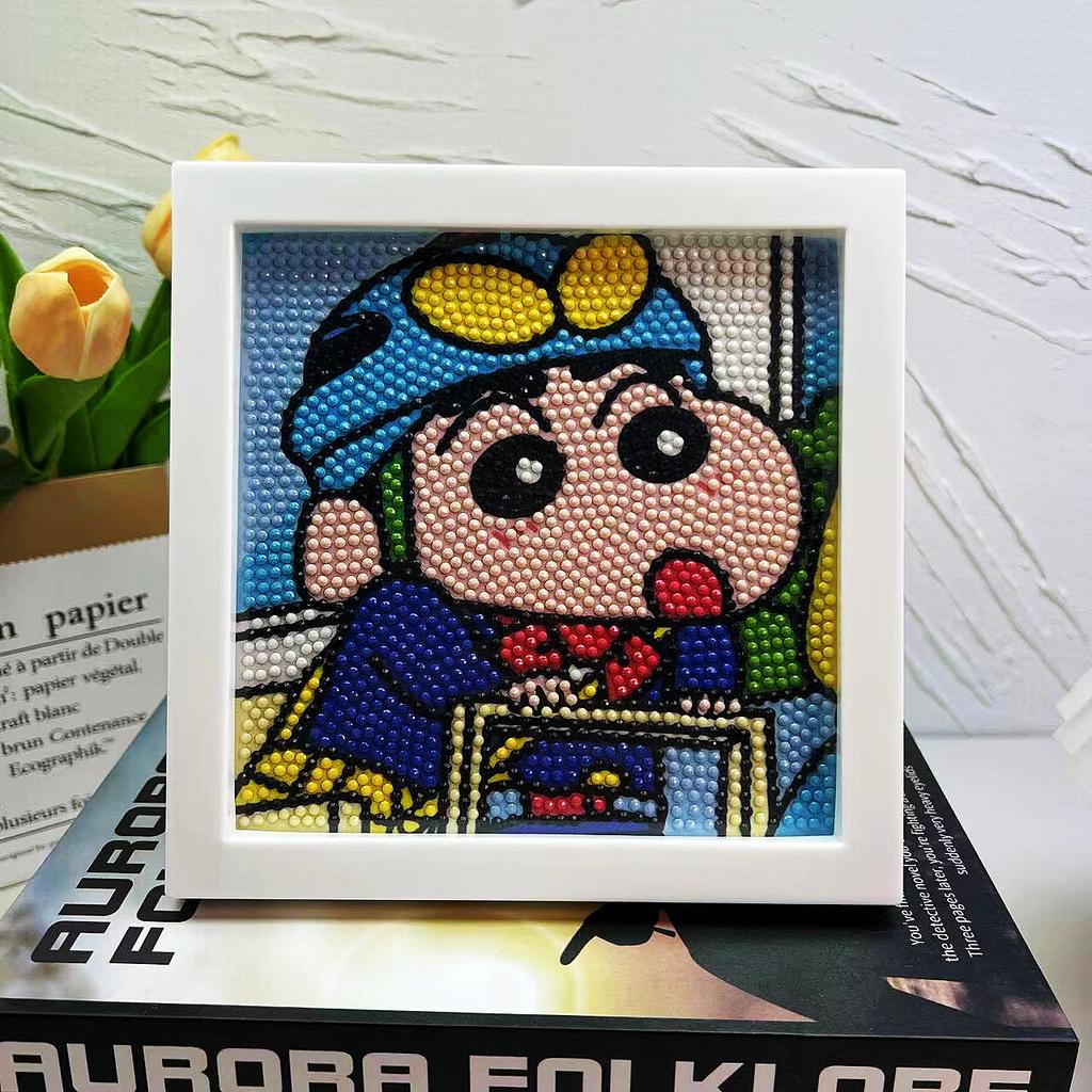 Children'S Diamond Painting Handmade Diy Masonry Painting Cartoon Diamond Sticker Bedroom Living Room Decorative Painting Photo Frame