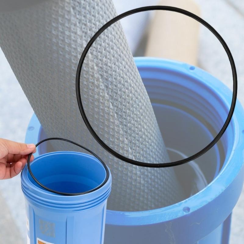 10 Count Rubber O-Rings For Standard Size Water Filter Housings Replacement Accessory For Housing Parts