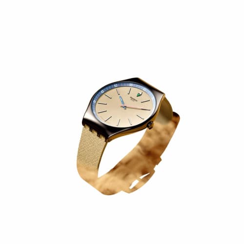 Swatch Sunkade Sandstone SYXM100 Watch, Beige