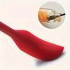 Mini Long Silicone Scraper, Spatula, Three-piece Set, Butter Sauce Spatula, Cosmetic Bottle, Cooking Jar, Inner Wall Scraper
