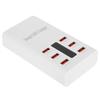6 Port USB Smart Distribution Quick Charger 30W 5V6A Charging Adapter