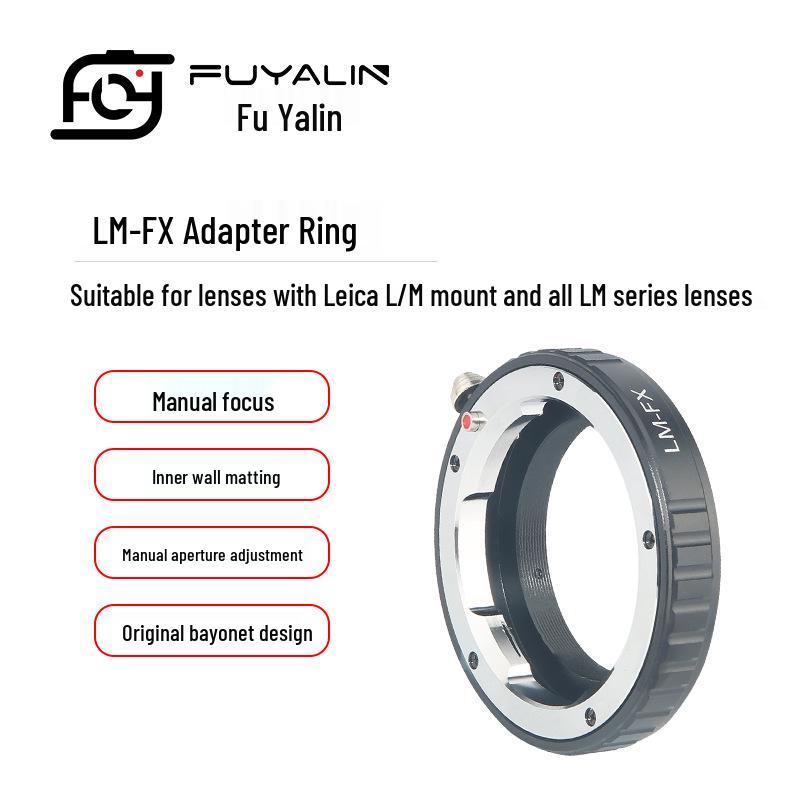 LM-FX lens adapter ring for LM series lenses to Fuji mirrorless XT1/X-Pro2.