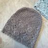 Cappello lavorato all'uncinetto con testa cava Maglia giapponese Cappellino Primavera Estate Retro Casual Turbante Moda Cappello a rete melone Cappello a pullover Traspirante
