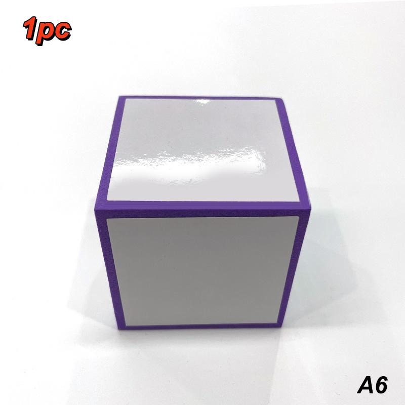 

New 1/3/6pcs Reusable Erasable Foam Dice, Compatible With Dry Erase Markers, Blank Additions EVA DIY For Family Party