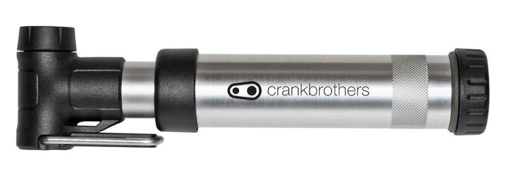Crank Brothers Gem S Mini Pump - Silver, Short (Parallel Import)