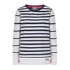 Lazy Jacks Womens/Ladies Stripe Pull Over Sweatshirt
