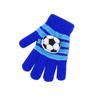 Cute Outdoor Sports Warm Boys Girls Printed Stripe Kids Mittens Knitting Mittens Full Finger Gloves