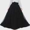Elegant Cross-Border Women's Layered Tulle Skirt with Bow Belt for Weddings and Parties