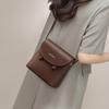 Bucket Bag, New Women's Bag, Autumn and Winter Leather Shoulder Messenger Bag, Fashionable and Advanced Mobile Phone Bag, Small Bag.