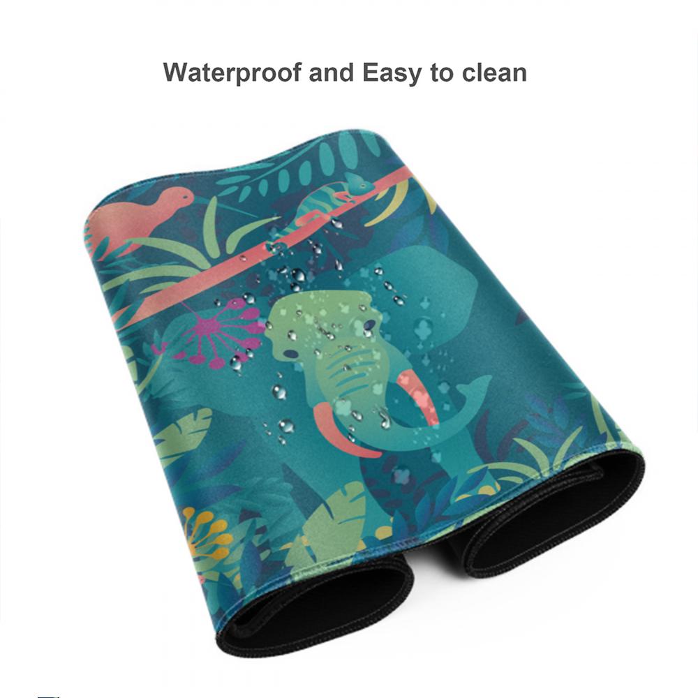 Tropical rainforest plant Mouse Pad 500X1000 mm Large Gaming Mousepad Gamer XL Rubber Otaku Keyboard Pad Laptop Desk Mat