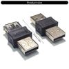 2Pcs USB Type A Converters Adapters Plugs and Play Design For Laptops Keyboards Stable Connection