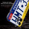 Retro Funny License Plate Number Car Case For Apple iPhone 15 14 13 12 11 Pro Mini XS Max XR X 7 8 Shell Capa