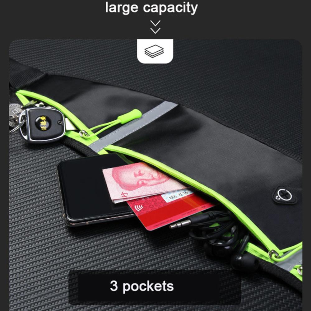 Running Waist Packs Gym Women Sports Fanny Pack Cell Mobile Phone for Running Jogging Run Pouch Hydration Cycling Bag