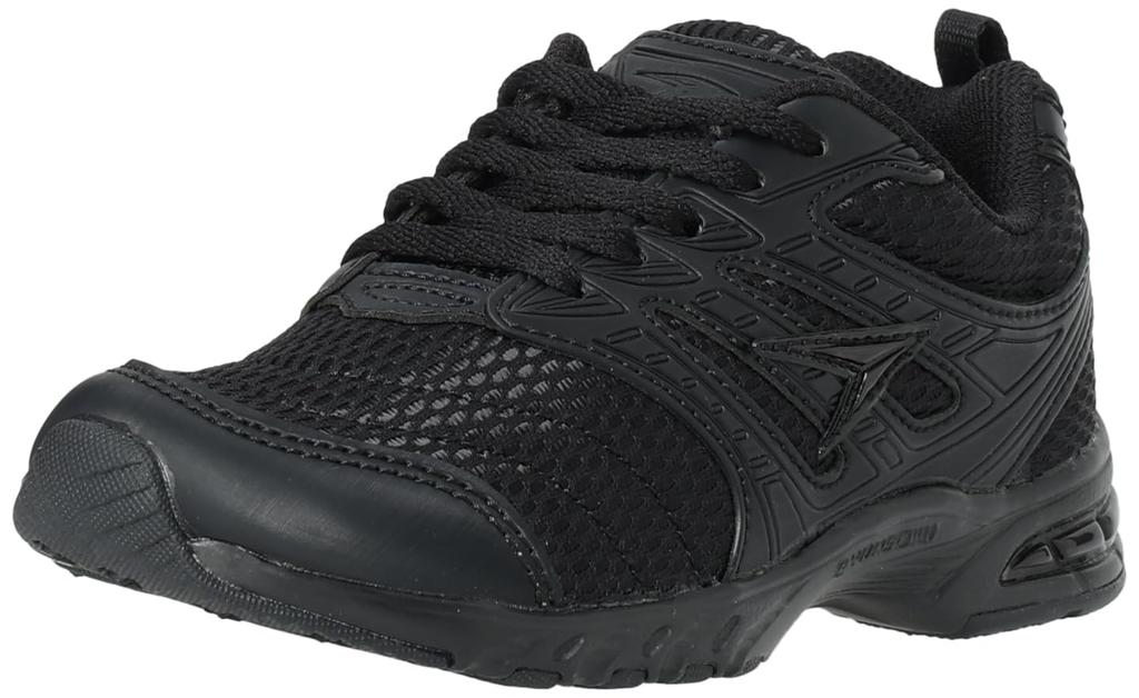 Sneakers for boys and white and lightweight school SJJ 0950 1850 current cm [Shunsoku] kids, girls, black, shoes, 19-27cm, 2E, 1890, black/black,