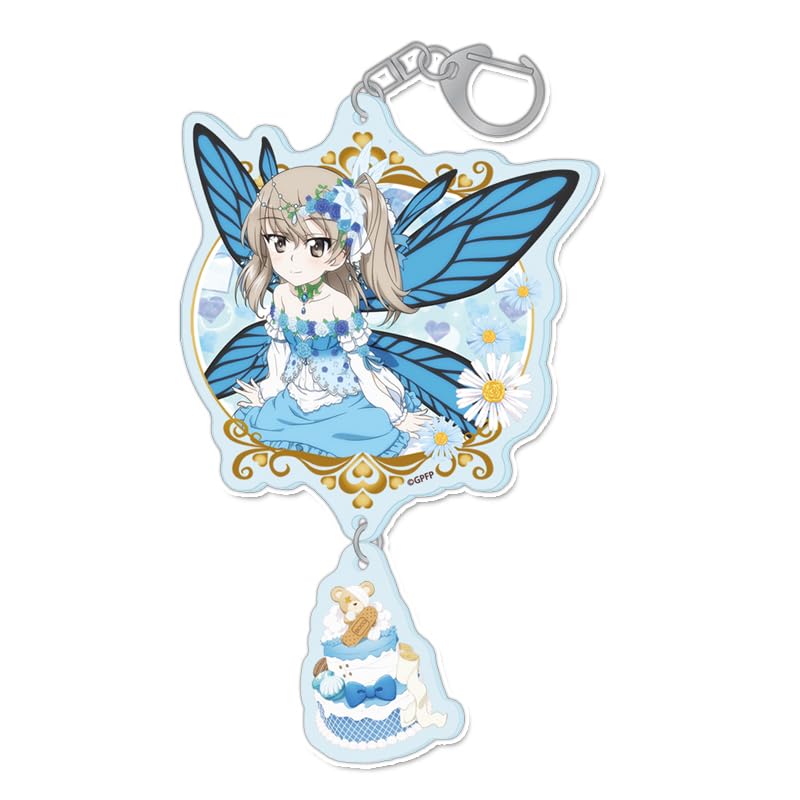 

Girls Panzer Final Chapter Alice Shimada Original Illustration Acrylic Keychain Fairy &