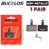 BUCKLOS Semi-Metal Brake Pads Mountain Bike Hydraulic Disc Brake Pads for SHIMANO B01S B05S MTB Road Bicycle Cycling Brake Part