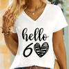 Women Tshirts Hello 50 Essential Classic Graphic Retro Birthday Gift for Mom Womens Clothing 50th Birthday Gift Tshirt FeUnisex