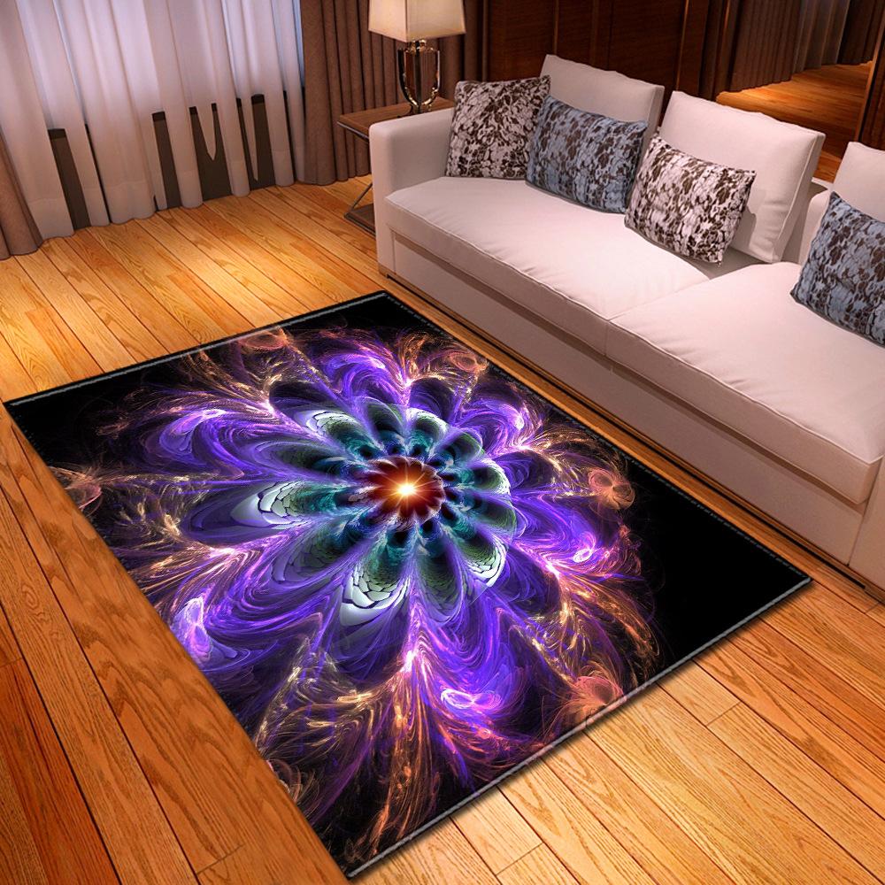 Cool Flower Pattern Carpet Living Room Kitchen Foyer Floor Mat Pattern
