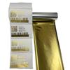 Factory Price Shiny Metallic Golden PET Wax Resin Thermal Transfer Ribbon Barcode TTR Compatible Zebra/HP Printer Ribbons