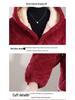 Women's Winter Warm Cotton Coat and Over-the-Knee Casual Robe