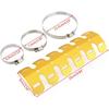 25cm Motorcycle Exhaust Heat Shield Muffler Pipe Guard Leg Anti Hot Protector