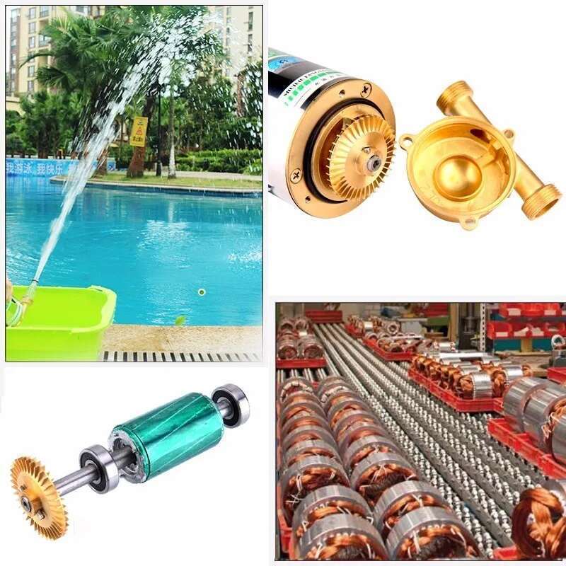 220V Hauswasser-Druckerhöhungspumpe 100W 150W | Automatische Druckerhöhungspumpe für Gas-Durchlauferhitzer/Solar-Wassersystem | Hoher Durchfluss