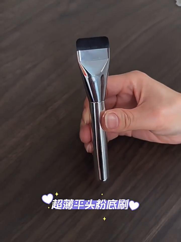 Ультратонкая кисть для тональной основы Легкая и тонкая кисть для контуринга лица Плоская кисть для контуринга Растушевка тональной основы… Еще