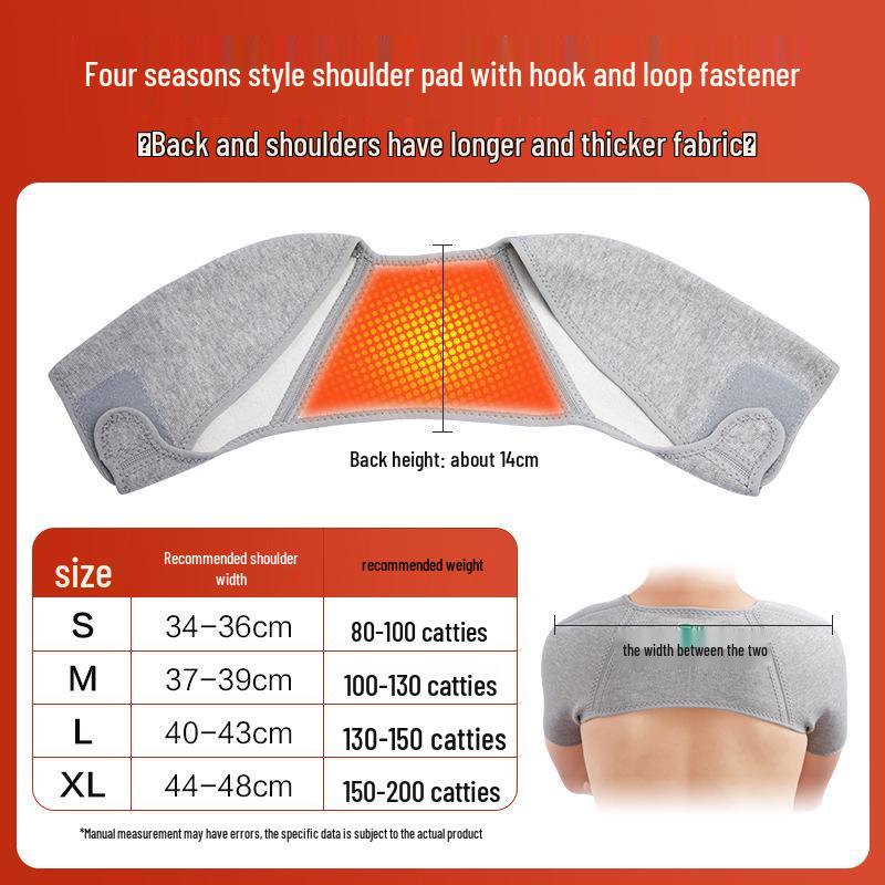 

Женский теплый протектор для шейного отдела позвоночника и плеч - Жилет без рукавов с защитой от холода и горячим компрессом M