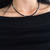 APIOH TINY ONYX NECKLACE