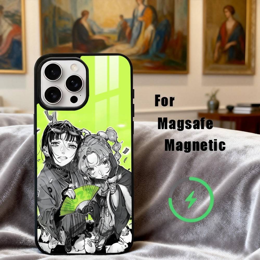 A-Aya O-Osawa M-Mitsuki Koga MitsuAya Phone Case For iPhone17,16,15,14,13,12,11 Plus,For Magnetic Wireless Charge Cover