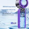 2025 Hochgeschwindigkeits-Handheld-USB-Kühlventilator - Tragbarer Outdoor-Elektroturbine
