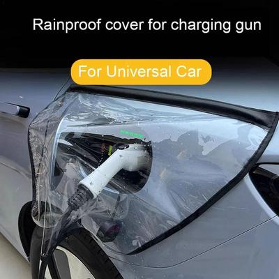 Couvercle de port de chargement automatique pour véhicule, protection contre la pluie pour pistolets de chargeur EV, accessoires pour BYD MG 4 2024