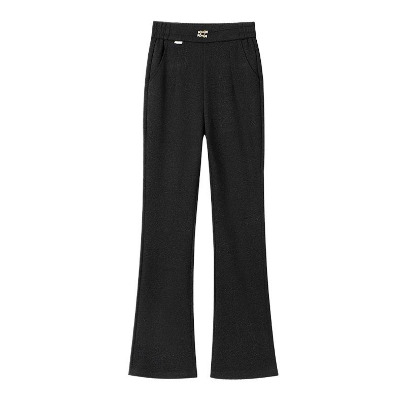 

Зимние повседневные брюки New Mom Узкие прямые брюки Расклешенные брюки XXXL