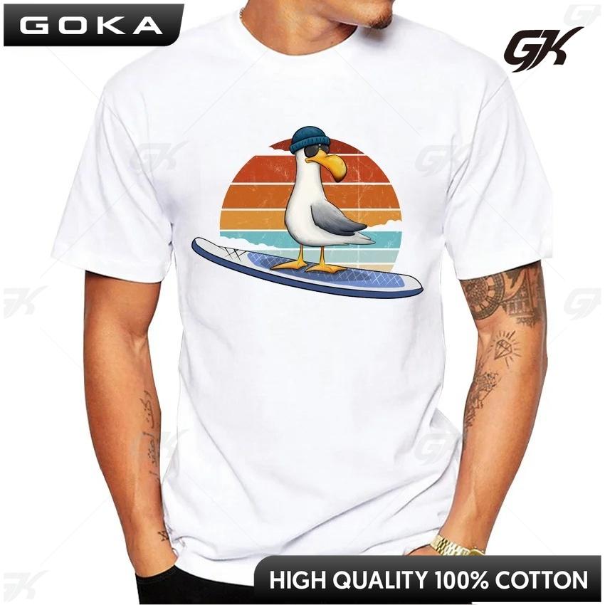 Relax Paddle Board SUP TShirt New Round Short Sleeved Tops Hip Hop Boy Tops Stand Up Paddle Sport Mans White Tees