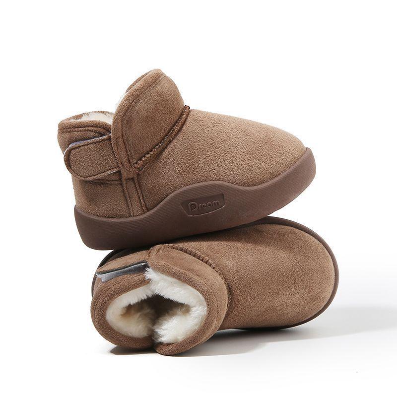 Infant & Toddler Winter Snow Boots: Warm, Thick Cotton, Low-Cut for Boys & Girls
