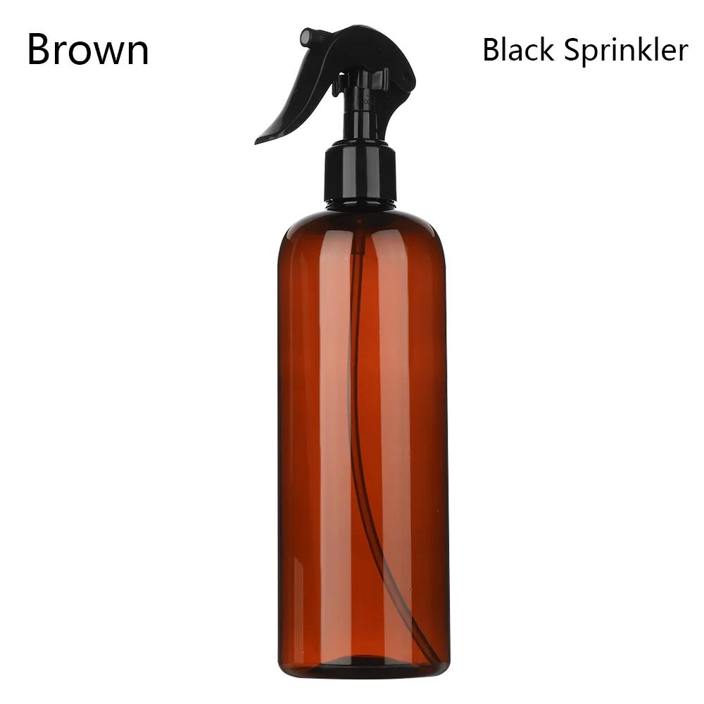 1PCS 500ml Plastic Clear Spray Refillable Bottle Cleaning Hand Water Spray Bottles Garden Empty Container Travel Makeup Tool