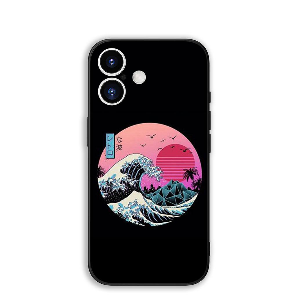 Cover for Motorola Moto Edge 50 30 One Fusion 40 Neo Ultra Pro 20 Lite G50 G85 G84 E15 E14 Phone Case The Great Wave of Kanagawa