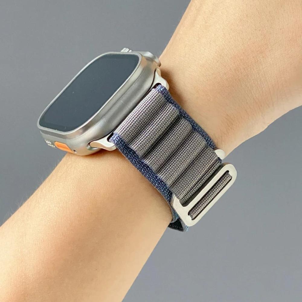 Bracelet Boucle Alpine pour Apple Watch Ultra 2 49mm 45mm 44mm 40mm 41mm 46mm 42mm 38mm Bracelet iWatch Series 10 SE 9 8 7 6 5 4