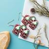 Women's Christmas Flamingo Dangle Earrings - Creative and Versatile Design